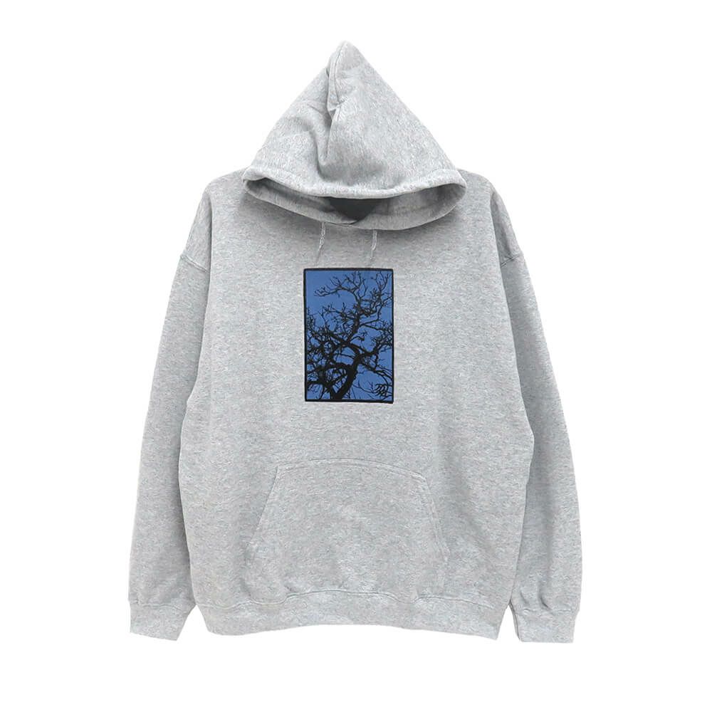 MAN WHO HOOD マンフー パーカー 風の便り GREY スケートボード スケボー 
