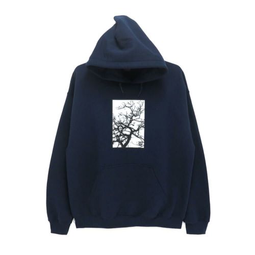 MAN WHO HOOD マンフー パーカー 風の便り NAVY スケートボード スケボー 