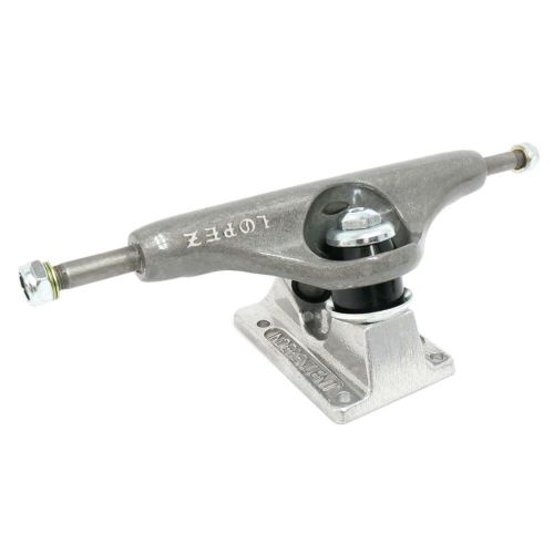 （セール）INDEPENDENT TRUCK インディペンデント トラック STAGE 11 LOUIE LOPEZ IKP TRANS 144 HI（STANDARD） ガンメタル/シルバー スケートボード スケボー 3