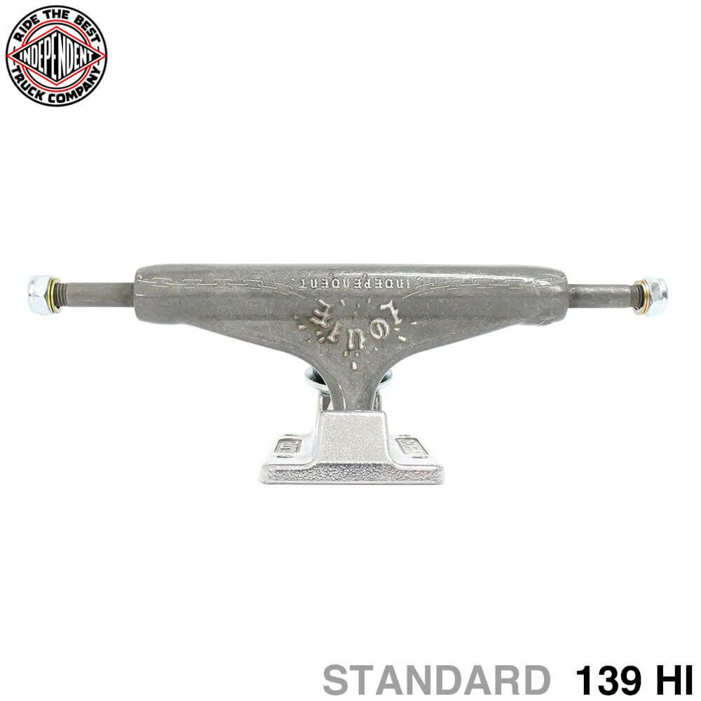 （セール）INDEPENDENT TRUCK インディペンデント トラック STAGE 11 LOUIE LOPEZ IKP TRANS 139 HI（STANDARD） ガンメタル/シルバー スケートボード スケボー