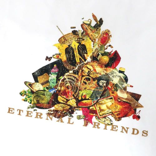 EVISEN LONG SLEEVE エビセン ロングスリーブTシャツ ETERNAL FRIENDS WHITE スケートボード スケボー 3