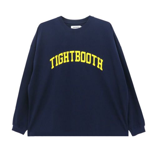  TIGHTBOOTH（TBPR） LONG SLEEVE タイトブース ロングスリーブTシャツ COLLEGE NAVY スケートボード スケボー 