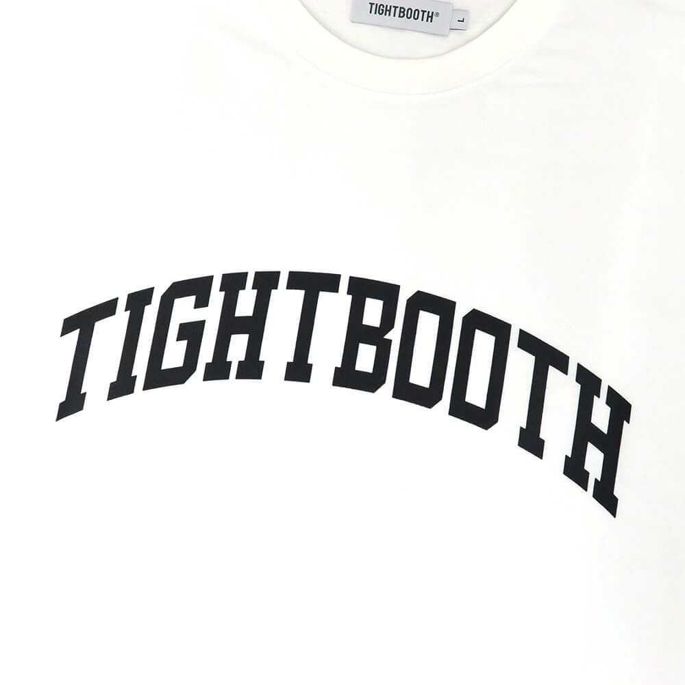 TIGHTBOOTH（TBPR） LONG SLEEVE タイトブース ロングスリーブTシャツ COLLEGE WHITE スケートボード スケボー 1