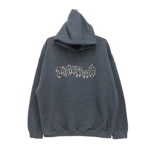 TIGHTBOOTH（TBPR）HOOD タイトブース パーカー 3D LOGO HEATHER GREY スケートボード スケボー 