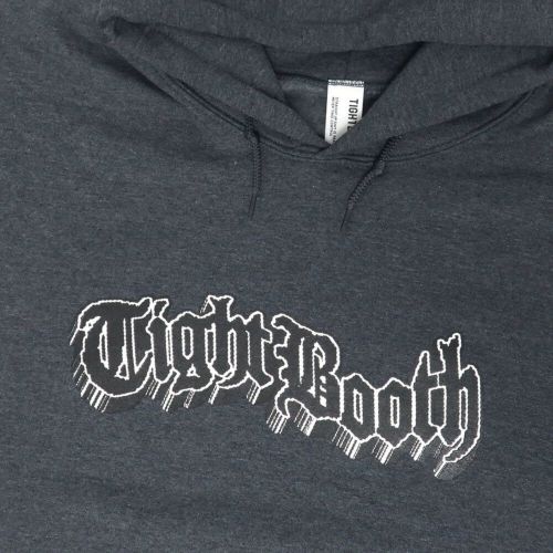 TIGHTBOOTH（TBPR）HOOD タイトブース パーカー 3D LOGO HEATHER GREY スケートボード スケボー 1