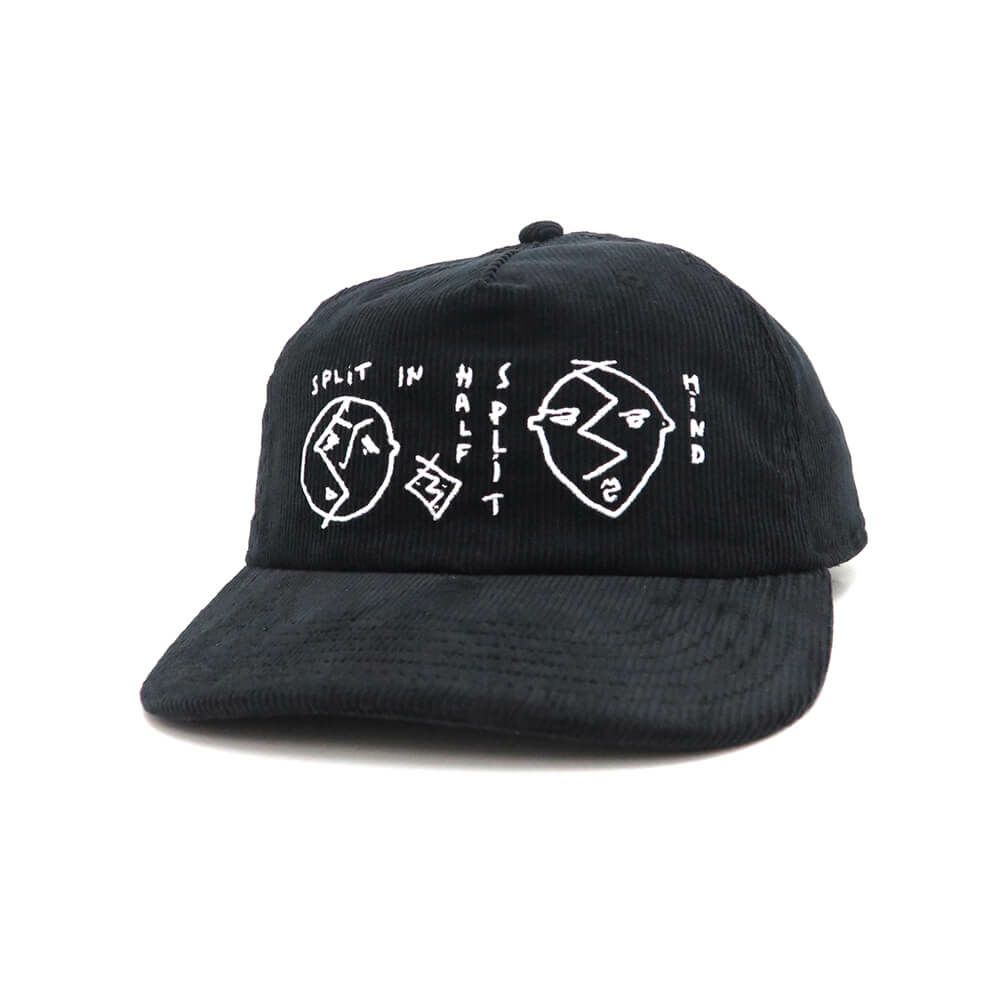POLAR CAP ポーラー キャップ SPLIT IN HALF JAMES BLACK スケートボード スケボー 