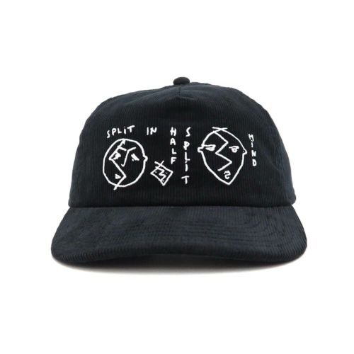 POLAR CAP ポーラー キャップ SPLIT IN HALF JAMES BLACK スケートボード スケボー 1