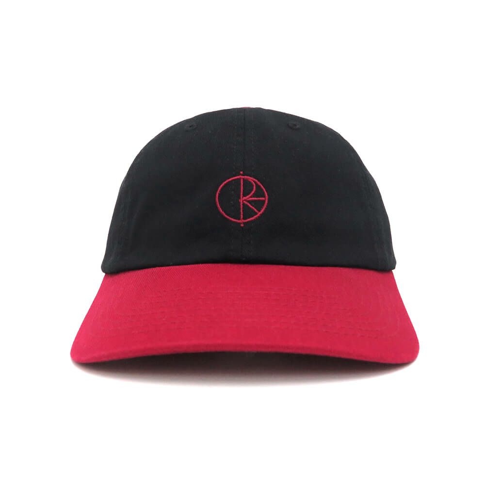 POLAR CAP ポーラー キャップ STROKE SAI BLACK/RED スケートボード スケボー 1