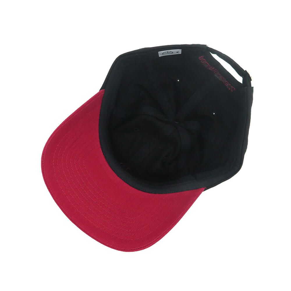 POLAR CAP ポーラー キャップ STROKE SAI BLACK/RED スケートボード スケボー 3