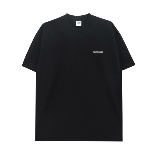 POLAR T-SHIRT ポーラー Tシャツ DUAL LIVING BLACK スケートボード スケボー 1