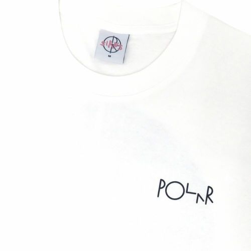 POLAR T-SHIRT ポーラー Tシャツ FILL LOGO OURSELVES COLLAGE WHITE スケートボード スケボー 2