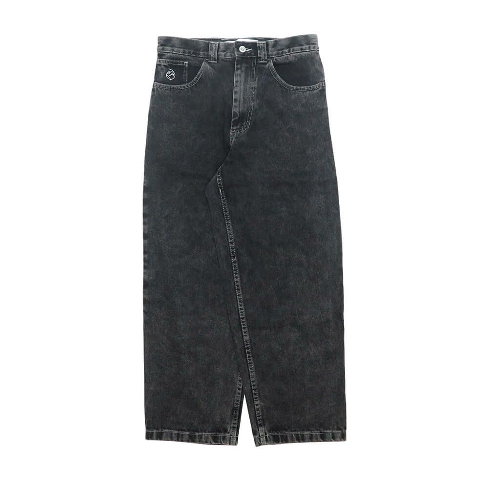 POLAR JEANS ポーラー パンツ ジーンズ ビッグボーイ BIG BOY SILVER BLACK スケートボード スケボー 