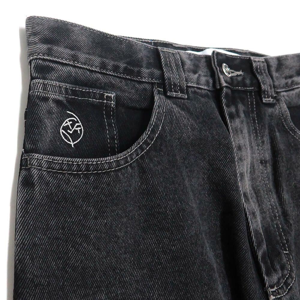 POLAR JEANS ポーラー パンツ ジーンズ ビッグボーイ BIG BOY SILVER BLACK スケートボード スケボー 1