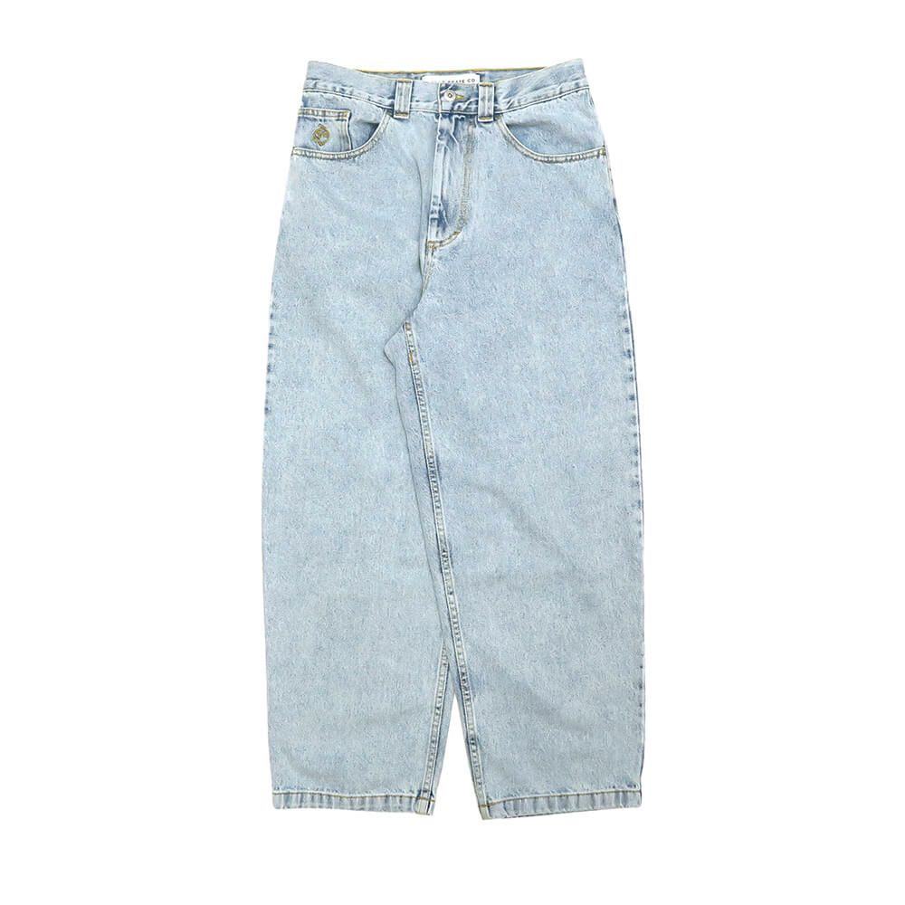 POLAR JEANS ポーラー パンツ ジーンズ ビッグボーイ BIG BOY LIGHT BLUE スケートボード スケボー 