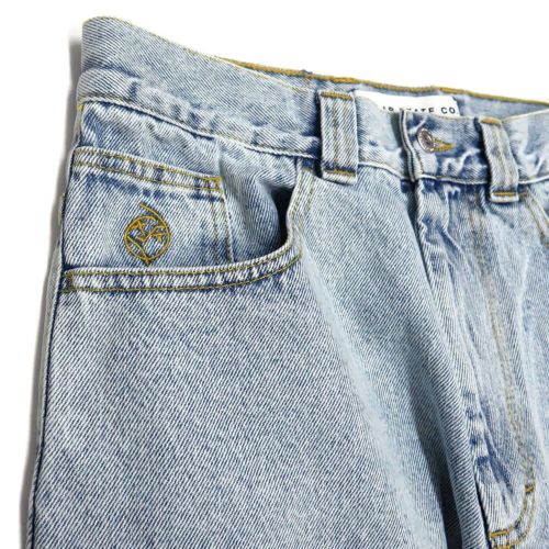 POLAR JEANS ポーラー パンツ ジーンズ ビッグボーイ BIG BOY LIGHT BLUE スケートボード スケボー 1