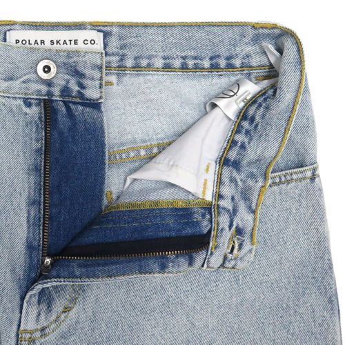 POLAR JEANS ポーラー パンツ ジーンズ ビッグボーイ BIG BOY LIGHT BLUE スケートボード スケボー 3