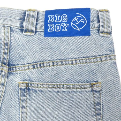 POLAR JEANS ポーラー パンツ ジーンズ ビッグボーイ BIG BOY LIGHT BLUE スケートボード スケボー 4