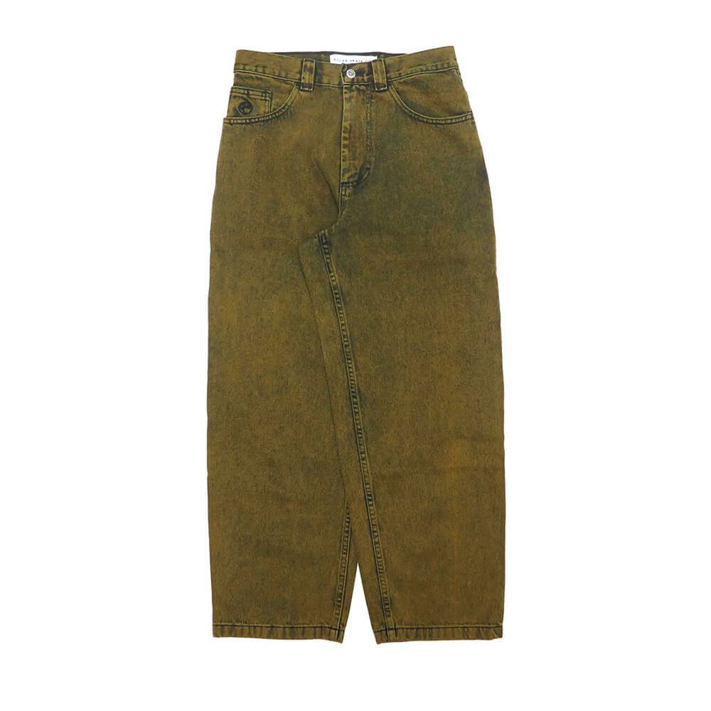 POLAR JEANS ポーラー パンツ ジーンズ ビッグボーイ BIG BOY YELLOW BLACK スケートボード スケボー 