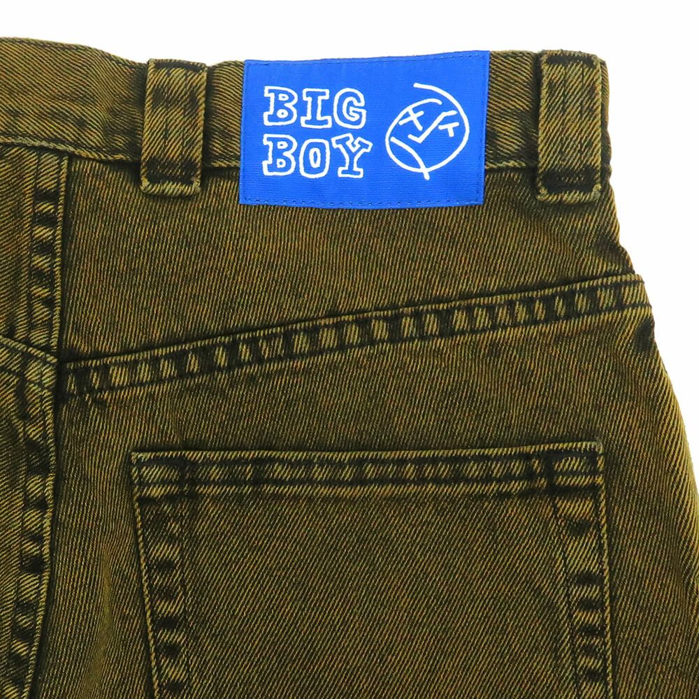 POLAR JEANS ポーラー パンツ ジーンズ ビッグボーイ BIG BOY YELLOW BLACK スケートボード スケボー 4