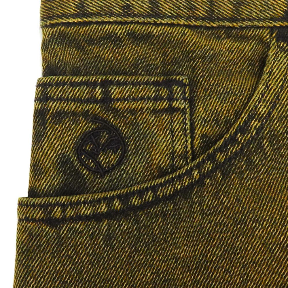 POLAR JEANS ポーラー パンツ ジーンズ ビッグボーイ BIG BOY YELLOW BLACK スケートボード スケボー 7