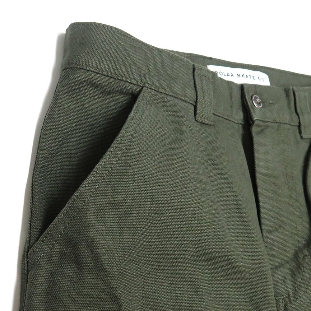 POLAR PANTS ポーラー パンツ ジーンズ 44! CANVAS GREY GREEN スケートボード スケボー 1