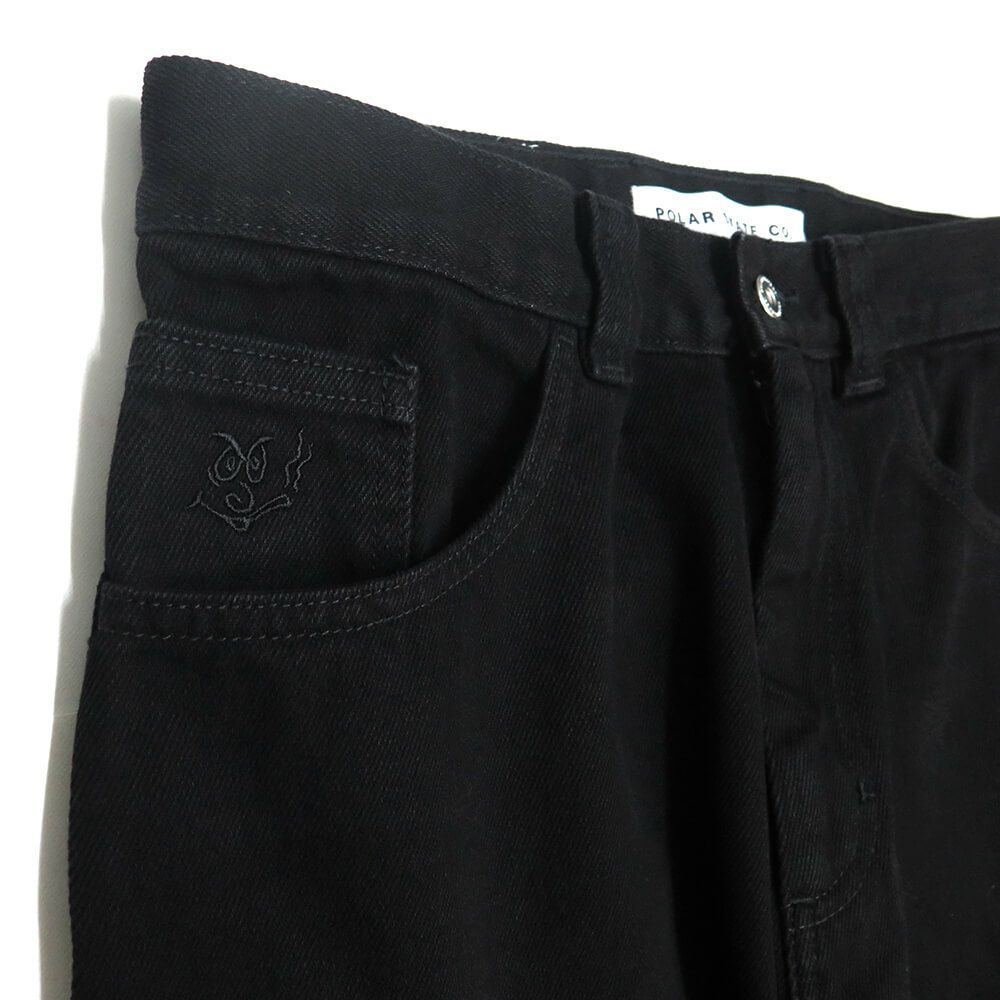 POLAR JEANS ポーラー パンツ ジーンズ 92! DENIM PITCH BLACK スケートボード スケボー 1