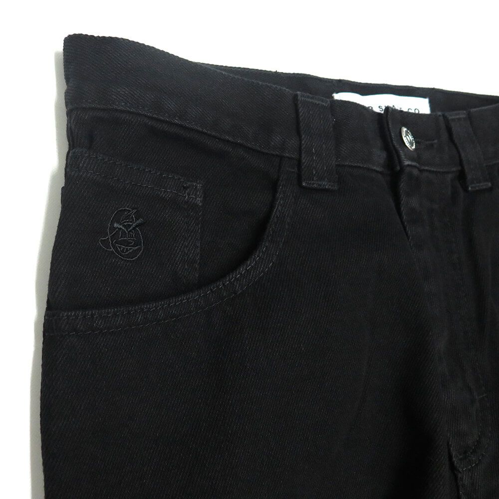 POLAR JEANS ポーラー パンツ ジーンズ 93! DENIM PITCH BLACK スケートボード スケボー 1