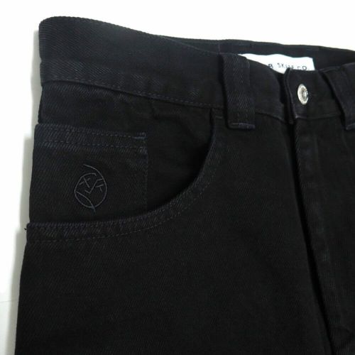 POLAR JEANS ポーラー パンツ ジーンズ ビッグボーイ BIG BOY PITCH BLACK スケートボード スケボー 1