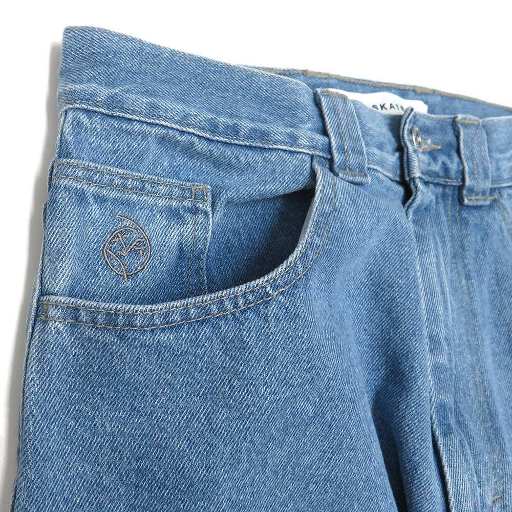 POLAR JEANS ポーラー パンツ ジーンズ ビッグボーイ BIG BOY MID BLUE スケートボード スケボー 1