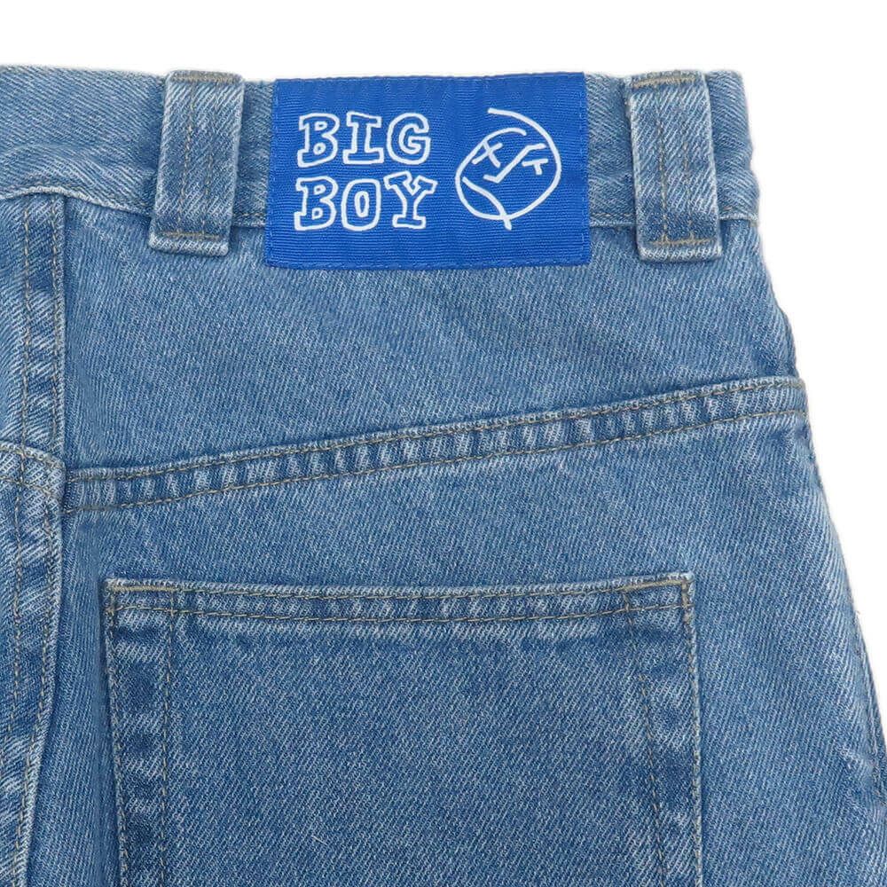 POLAR JEANS ポーラー パンツ ジーンズ ビッグボーイ BIG BOY MID BLUE スケートボード スケボー 4