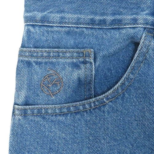 POLAR JEANS ポーラー パンツ ジーンズ ビッグボーイ BIG BOY MID BLUE スケートボード スケボー 7