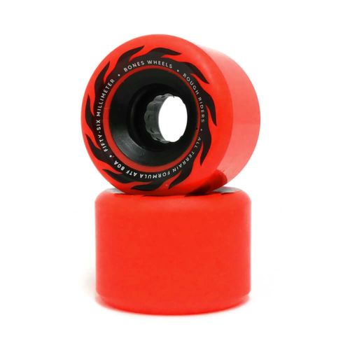BONES WHEEL ボーンズ ソフトウィール（クルーザー） ATF ROUGH RIDERS ETERNAL FLAME（80A）赤 56mm スケートボード スケボー 1