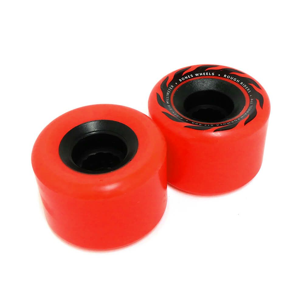 BONES WHEEL ボーンズ ソフトウィール（クルーザー） ATF ROUGH RIDERS ETERNAL FLAME（80A）赤 56mm スケートボード スケボー 2