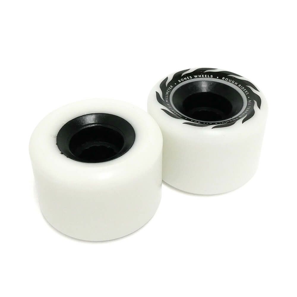 BONES WHEEL ボーンズ ソフトウィール（クルーザー） ATF ROUGH RIDERS ETERNAL FLAME（80A）白 56mm スケートボード スケボー 2