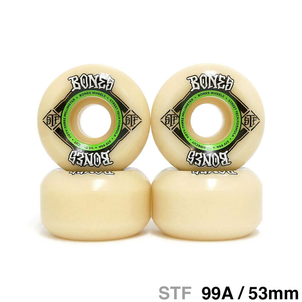 BONES WHEEL ボーンズ ウィール STF V5（SIDECUT）99A 53mm スケートボード スケボー