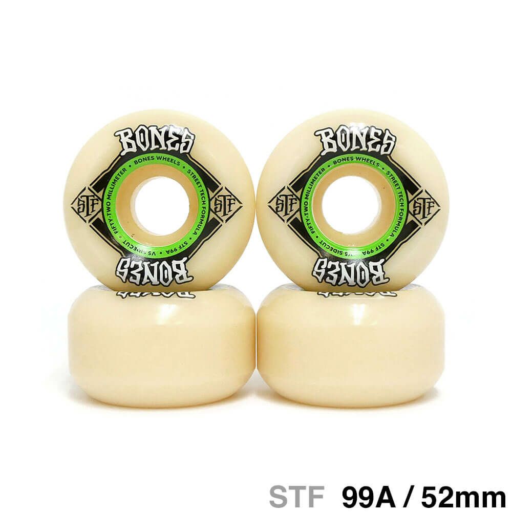 BONES WHEEL ボーンズ ウィール STF V5（SIDECUT）99A 52mm スケートボード スケボー