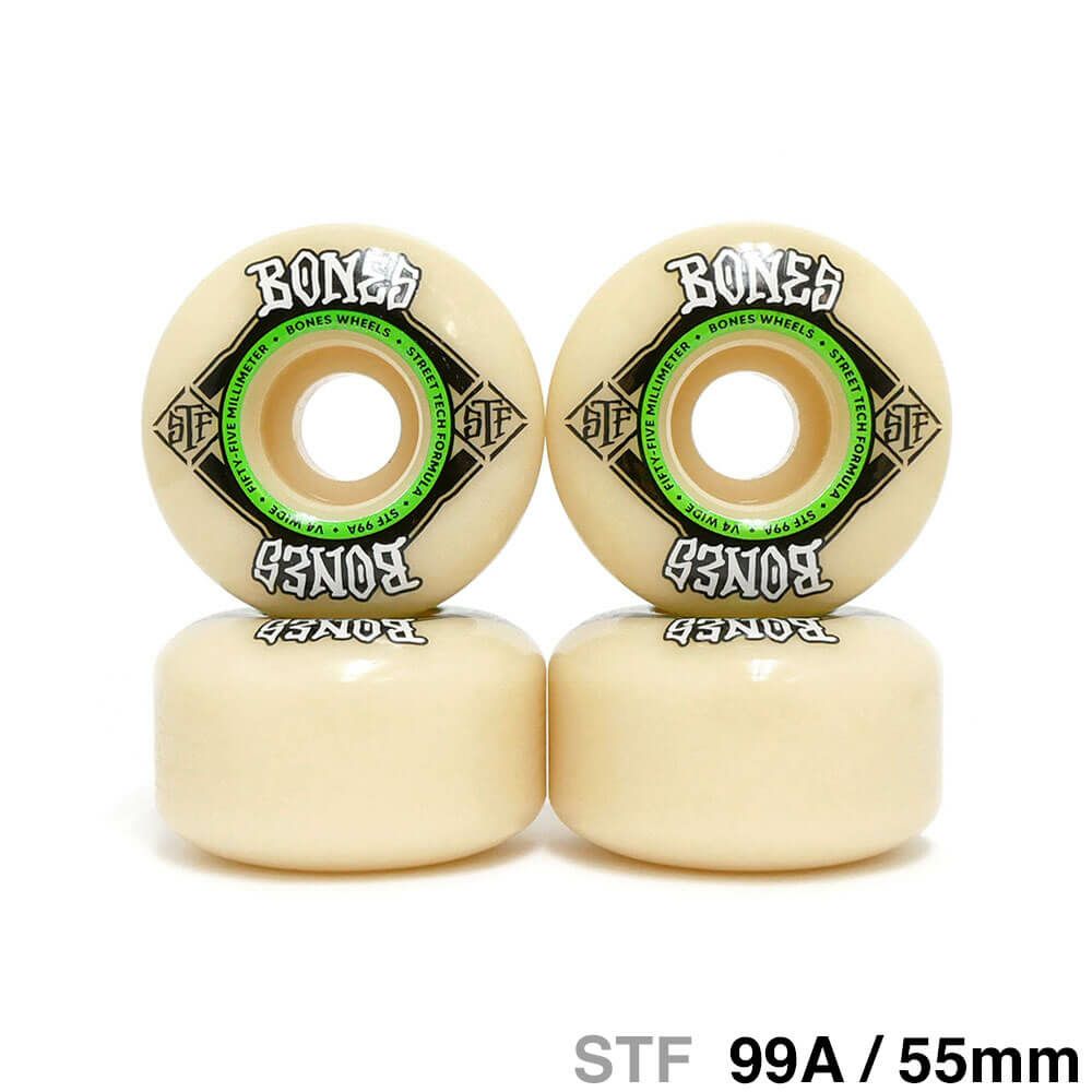 BONES WHEEL ボーンズ ウィール STF V4（WIDE）99A 55mm スケートボード スケボー