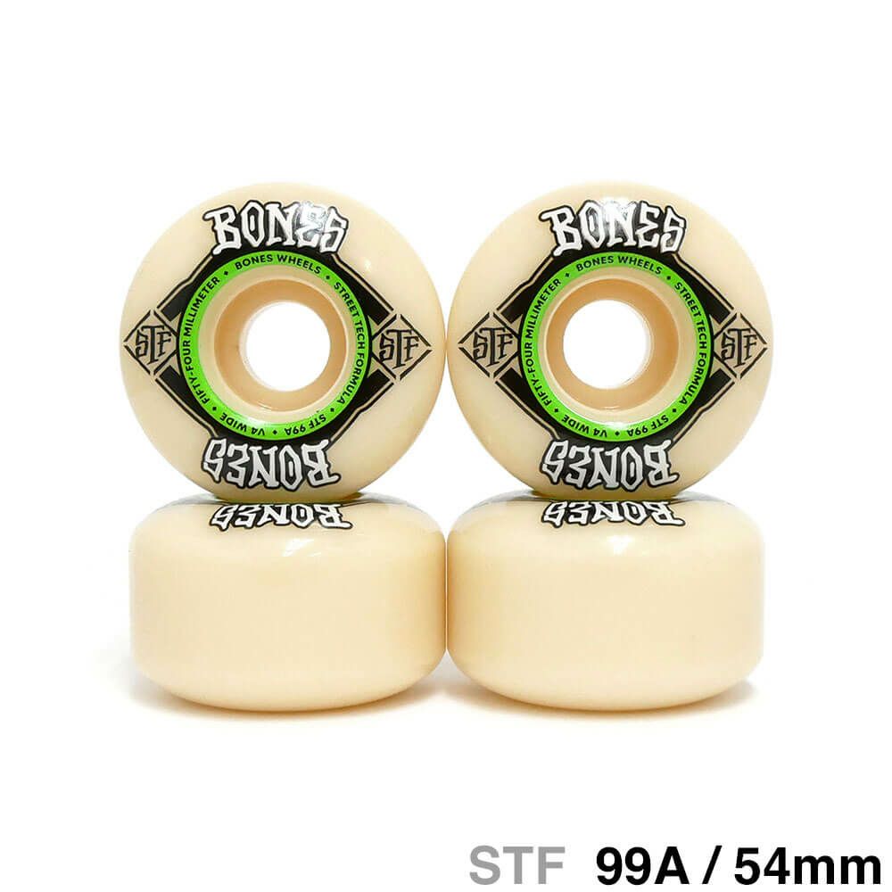 BONES WHEEL ボーンズ ウィール STF V4（WIDE）99A 54mm スケートボード スケボー