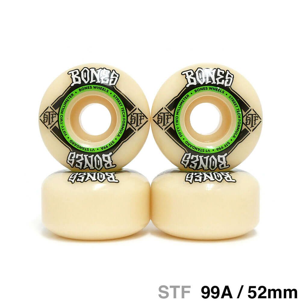 BONES WHEEL ボーンズ ウィール STF V1（STANDARD）99A 52mm スケートボード スケボー