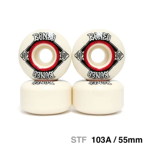 BONES WHEEL ボーンズ ウィール STF V4（WIDE）103A 55mm スケートボード スケボー