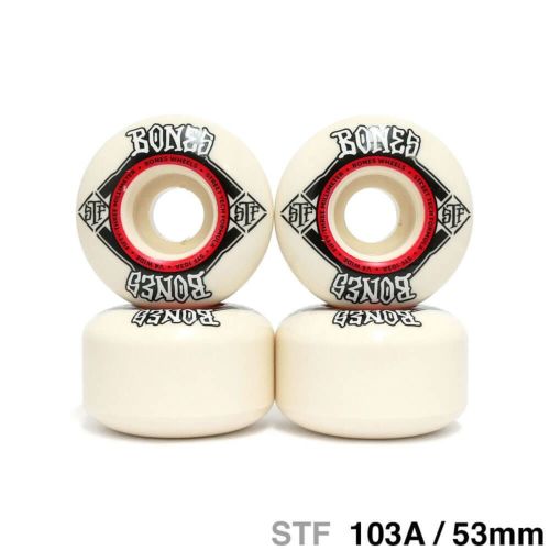 BONES WHEEL ボーンズ ウィール STF V4（WIDE）103A 53mm スケートボード スケボー