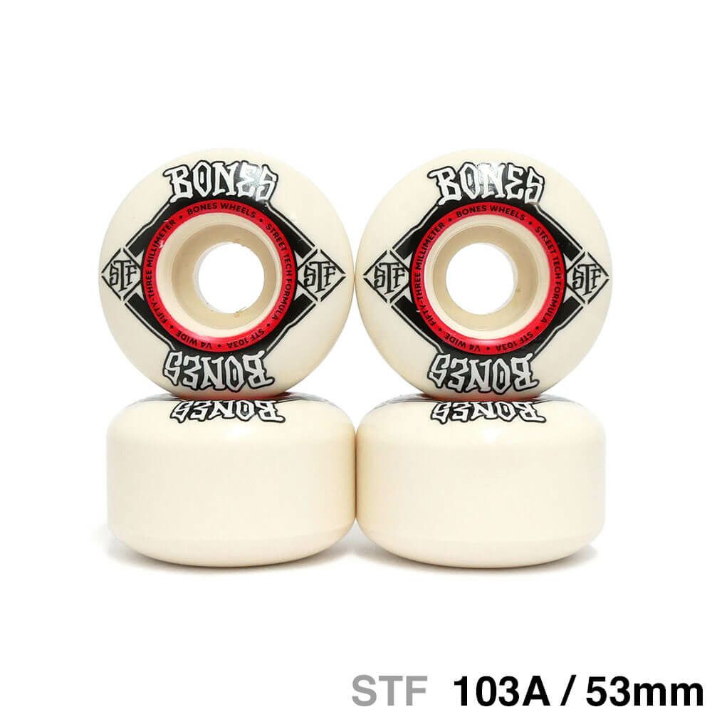 BONES WHEEL ボーンズ ウィール STF V4（WIDE）103A 53mm スケートボード スケボー
