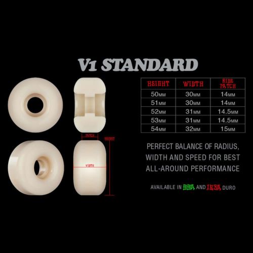 BONES WHEEL ボーンズ ウィール STF V1（STANDARD）103A 52mm スケートボード スケボー 1