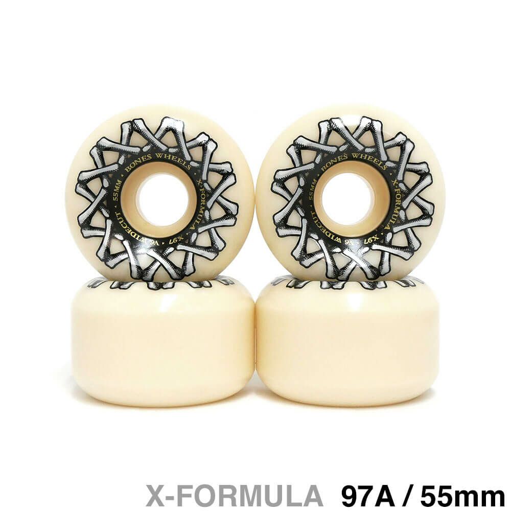 BONES WHEEL ボーンズ ウィール X-FORMULA V6（WIDE-CUT）97A 55mm スケートボード スケボー