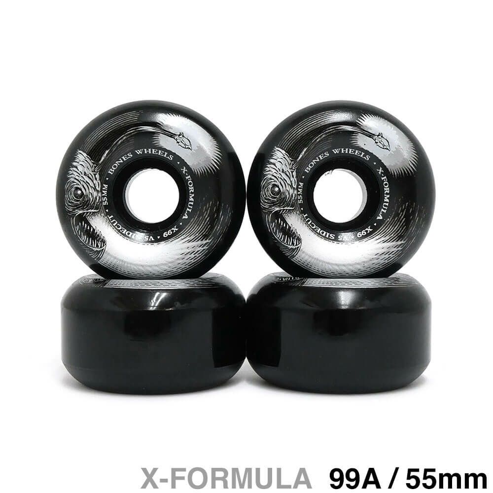 BONES WHEEL ボーンズ ウィール X-FORMULA V5（SIDECUT）99A DARK WATERS 黒 55mm スケートボード スケボー