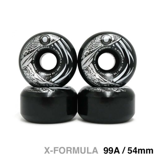 BONES WHEEL ボーンズ ウィール X-FORMULA V5（SIDECUT）99A DARK WATERS 黒 54mm スケートボード スケボー