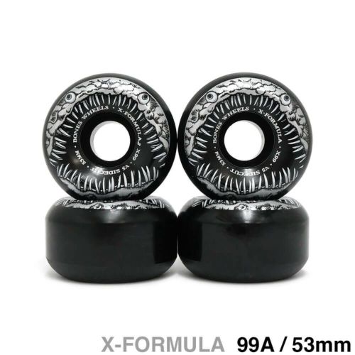BONES WHEEL ボーンズ ウィール X-FORMULA V5（SIDECUT）99A DARK WATERS 黒 53mm スケートボード スケボー