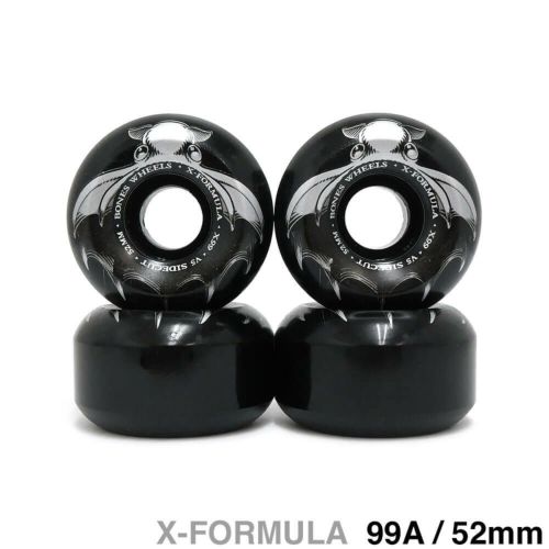 BONES WHEEL ボーンズ ウィール X-FORMULA V5（SIDECUT）99A DARK WATERS 黒 52mm スケートボード スケボー