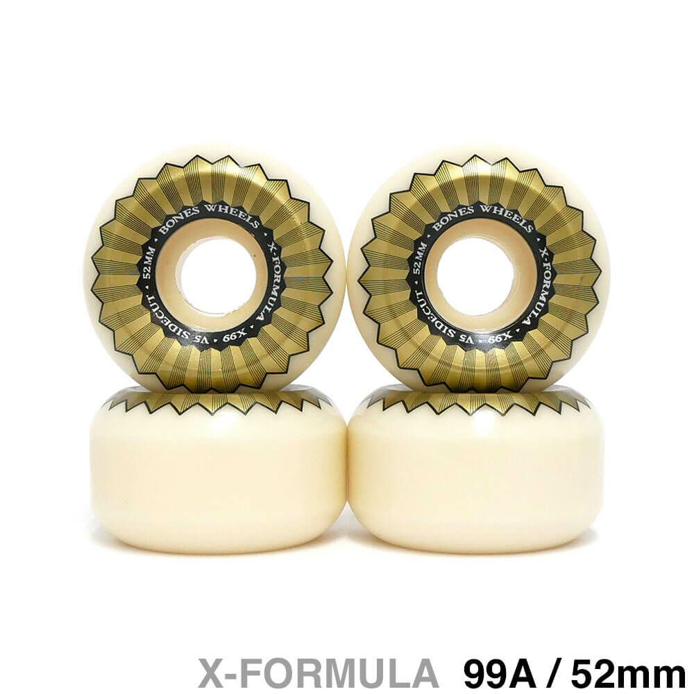 BONES WHEEL ボーンズ ウィール X-FORMULA V5（SIDECUT）99A 52mm スケートボード スケボー