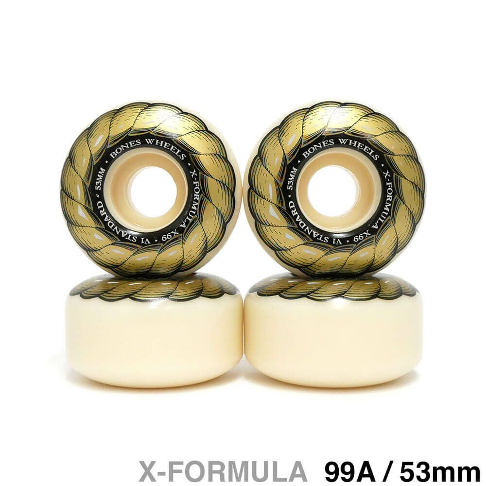 BONES WHEEL ボーンズ ウィール X-FORMULA V1（STANDARD）99A 53mm スケートボード スケボー